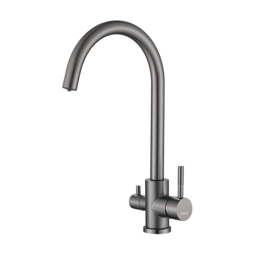 Смеситель с подключением фильтра для кухни Haiba HB43828-3 графит