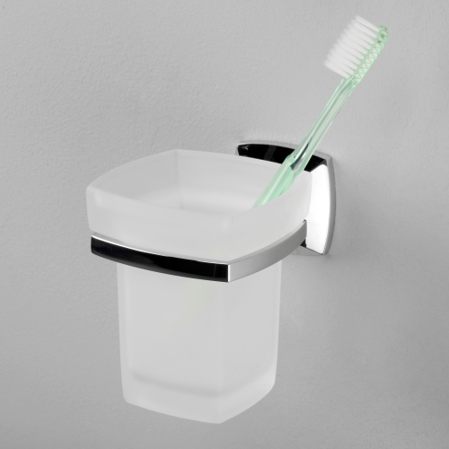 Подстаканник одинарный Wasserkraft Wern K-2528 хром фото 2