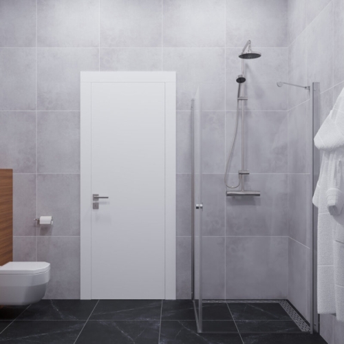 Душевое ограждение Triton Форма-Хром 90*90 стекло прозрачное фото 5