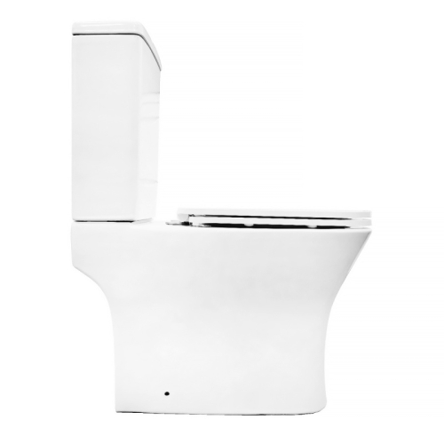 Унитаз напольный безободковый Azario Milagro AZ-8502, смыв Торнадо фото 6