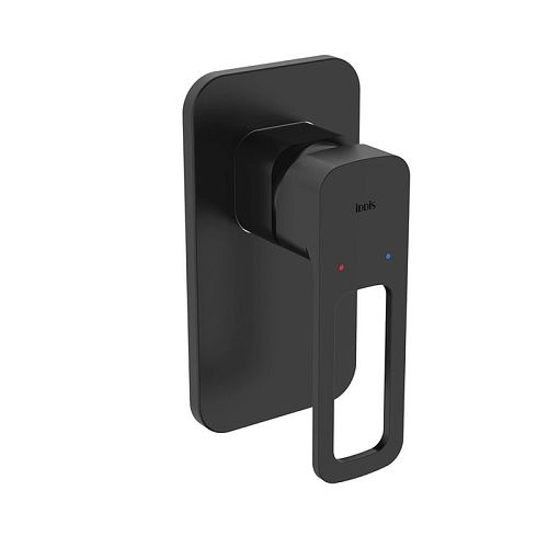 Смеситель скрытого монтажа с 1 выходами Iddis Slide черный