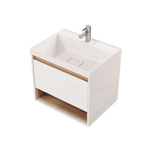 Тумба с раковиной Мирсант Scandy 60, 80, 100 подвесная