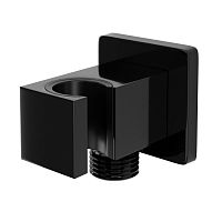 Подключение шланга c держателем Wasserkraft Glan A185 черный глянец