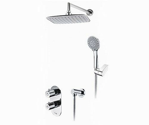 Встроенный смеситель для ванны на 2 положения Wasserkraft A16031 (душевой комплект) хром