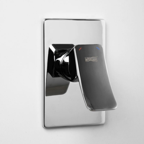Встроенный смеситель для душа Wasserkraft Aller 10651 хром фото 2