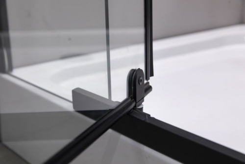 Душевое ограждение ESBANO ESD-7190(7180)B 100*80, 120*80 низкий поддон фото 4