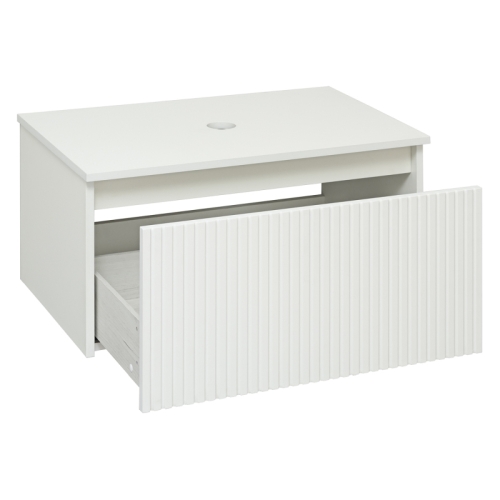 Тумба подвесная Aqua de Marco Monaco 70, 80, 90 белый софт фото 2