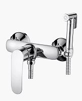 Смеситель с лейкой для гигиенического душа Ledeme L5272 хром