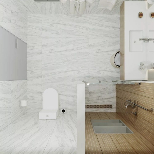 Душевая дверь Triton Дабл 90, 100 стекло прозрачное фото 6