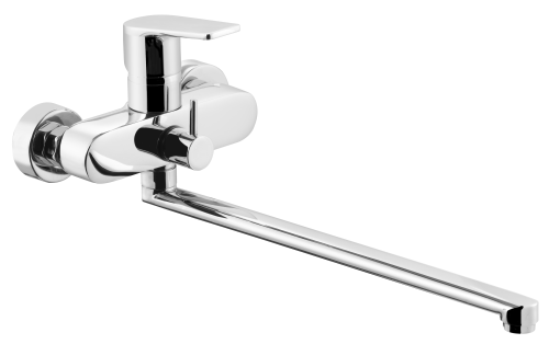 Смеситель для ванны с длинным изливом Azario Treya AZ-15681721 хром