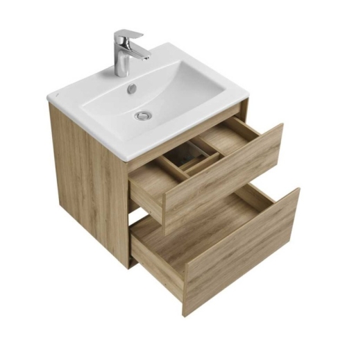 Тумба с раковиной Aquaton Либерти 60, 75 Дуб Эльвезия фото 4