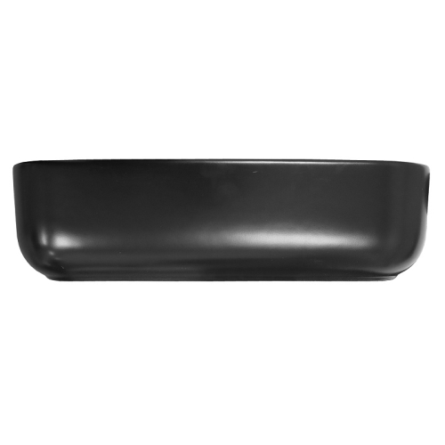 Раковина накладная Creo Сeramique PU4200MBK 500*400*140мм, черный матовый фото 5