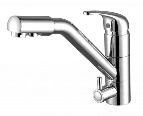 Смеситель с подключением фильтра для кухни Paulmark Hessen (12 цветов)