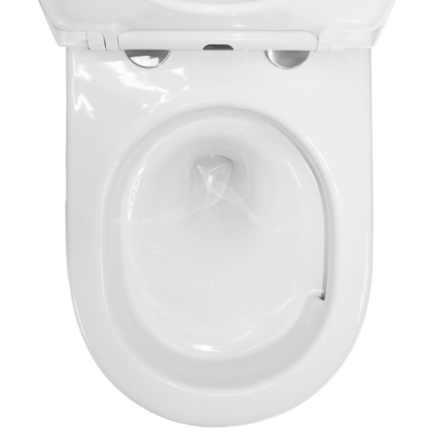 Унитаз подвесной безободковый Azario Nemi AZ-1293WH, смыв Торнадо фото 6