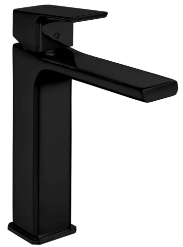 Смеситель средний для раковины E.C.A. Tiera 102188003C1EX черный матовый