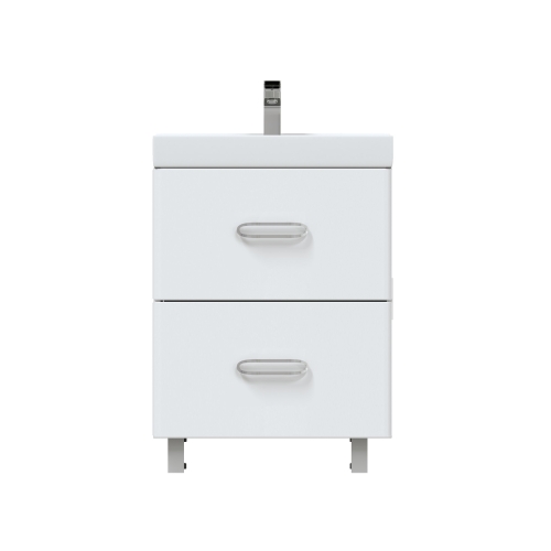 Тумба с раковиной Мирсант Fuji 2 60, 80 напольная фото 2