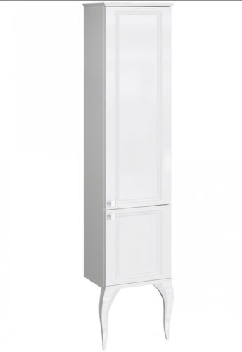 Пенал напольный Aqwella LA DONNA 40 см белый