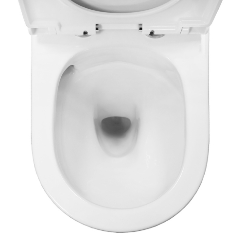 Унитаз напольный безободковый Azario Tesoro AZ-8501, смыв Торнадо фото 4