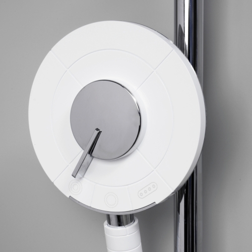 Душевая система Wasserkraft A185.067.058.WM белый Soft-touch фото 5