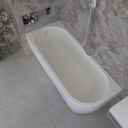 Ванна акриловая Radomir Вальс 3/4 170*75 + каркас фото 6