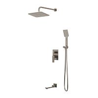 Душевая система скрытого монтажа Grossman Classic 501.K35.04.120 брашированный никель