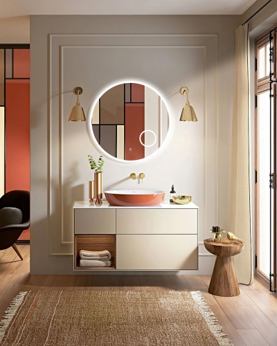 Зеркало с подсветкой Azario AZ-Z-005ALM D600, D800 фото 5