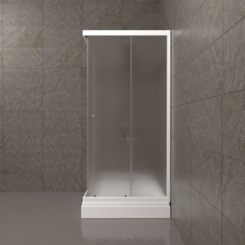 Душевое ограждение Triton Вельвет-К А 90*90 низкий поддон, стекло матовое фото 6