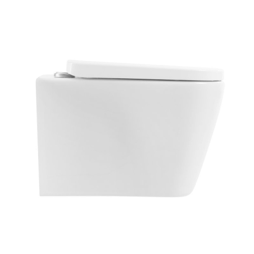 Унитаз подвесной Belbagno Albano безободковый, сиденье микролифт BB120SC фото 7