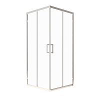 Душевое ограждение Triton Фикс-Хром 80*80, 90*90, 100*100 стекло прозрачное 6мм