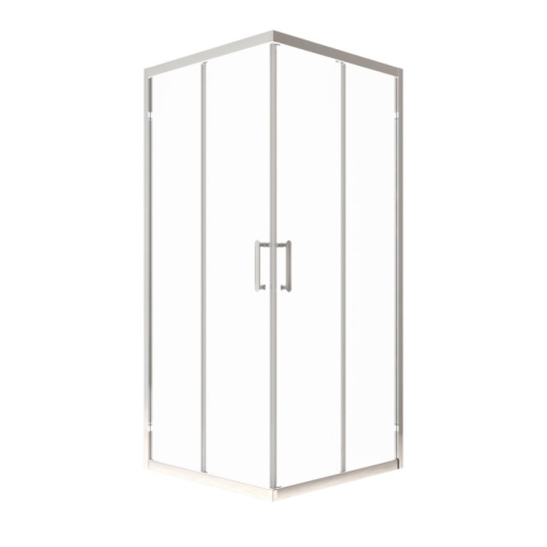 Душевое ограждение Triton Фикс-Хром 80*80, 90*90, 100*100 стекло прозрачное 6мм