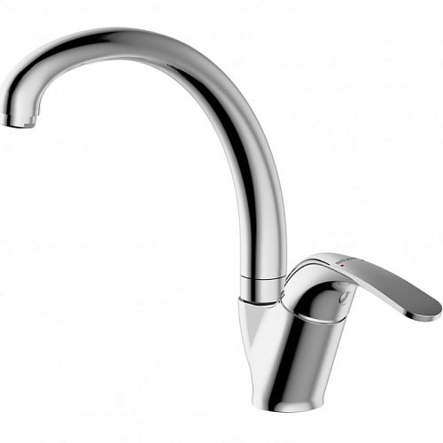 Смеситель для кухни Bravat Fit хром F7135188CP1RUS