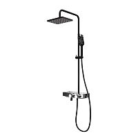 Душевая система Wasserkraft Abens A11401 Thermo черный Soft-touch
