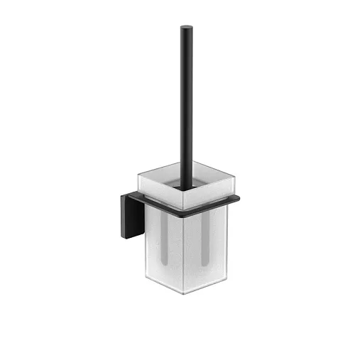 Щетка для унитаза подвесная Iddis Slide черная