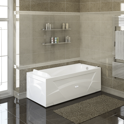 Ванна акриловая Radomir Роза 169*77 + каркас фото 2