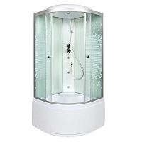 Душевая кабина AvaCan L910GM 100*100 с гидромассажем сборка без силикона