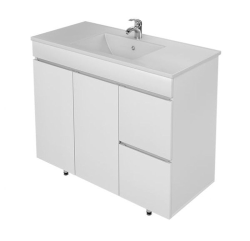 Тумба с раковиной Мирсант NEXT 80, 90, 100 напольная