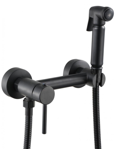 Смеситель с гиг. душем Savol S-FXQ004H черный