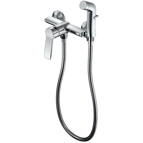 Смеситель с гигиеническим душем Haiba HB55559 хром