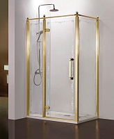Душевое ограждение Azario Ontario 120*90 золото
