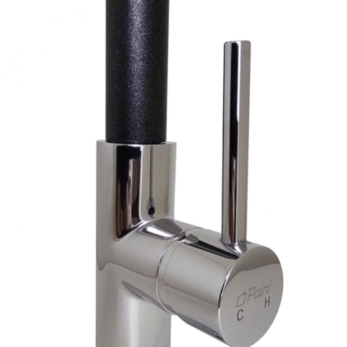 Смеситель для кухни Paini Sky белый, черный фото 6