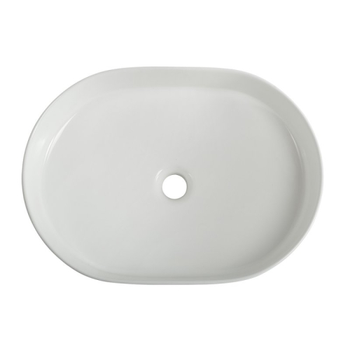Раковина накладная Belbagno BB1483 500х370х135 мм, белая фото 5