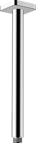 Кронштейн для верхнего душа 300мм Hansgrohe Vernis Shape 26407000 хром (с потолка)