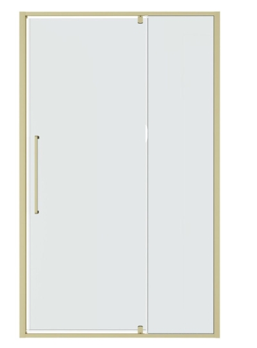 Душева дверь в нишу Niagara Nova NG-45 110 120 золото