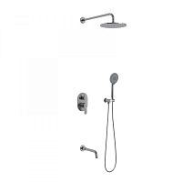 Душевой комплект Berges Nardis 3R 071007, хром