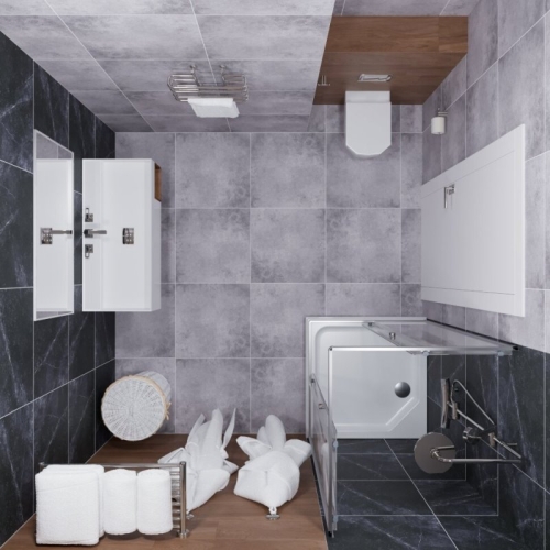 Душевое ограждение Triton Вента-хром 80*80, 90*90, 100*100 низкий поддон, стекло прозрачное фото 5