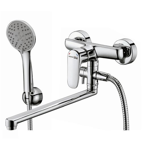 Смеситель с длинным изливом для ванны Wasserkraft Vils 5602L хром