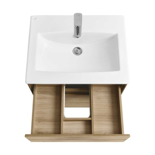 Тумба с раковиной Aquaton Либерти 60, 75 Дуб Эльвезия фото 3