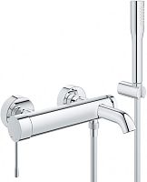 Смеситель для ванны Grohe Essence+ с душевым гарнитуром 33628001, хром