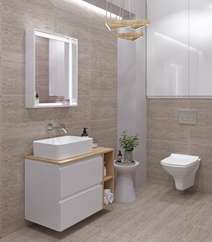 Столешница для тумбы Cersanit Moduo 80 дуб фото 2