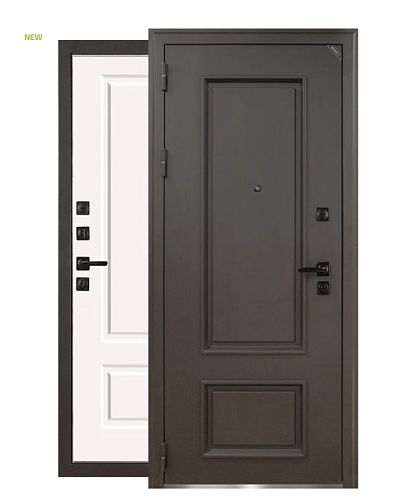 Дверь входная Tandoor Теодор Муар 8019/Силк Сноу 88, 96*205 правая/левая